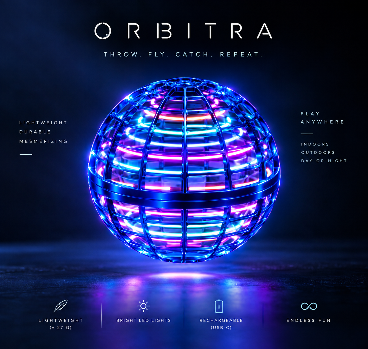 Orbitra LED Flying Orb product image 2